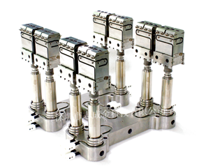 【專利產品】1出64側進膠系統